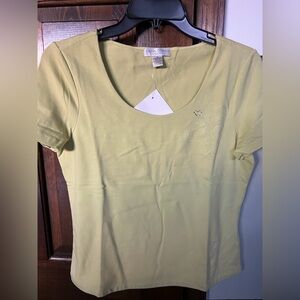 NWT Casual Corner Cropped T-Shirt